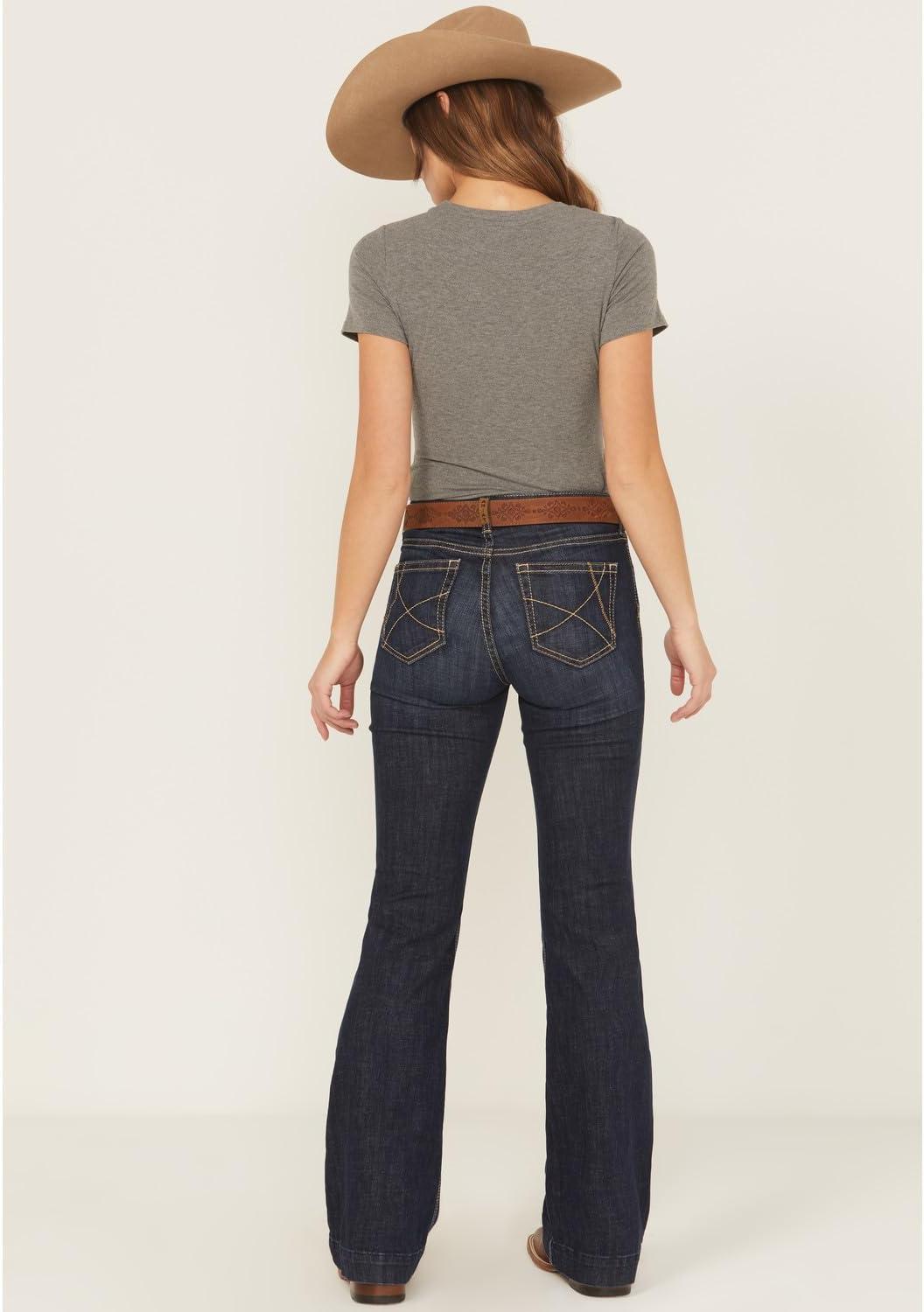 imageARIAT Womens Slim Trouser Ella Wide LegRascal