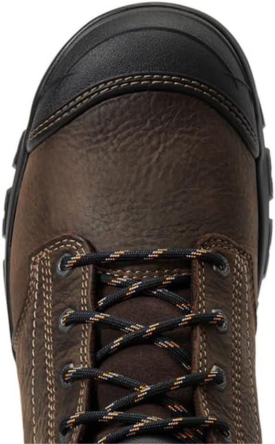 imageARIAT Womens Treadfast 6quot Waterproof Work BootDark Brown