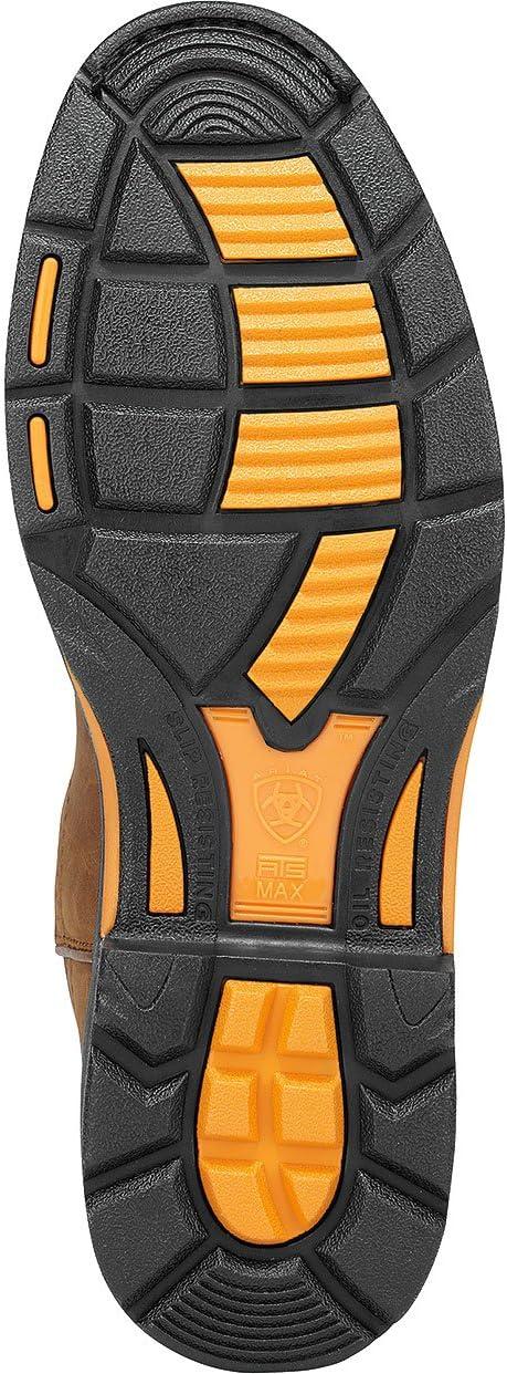 imageARIAT Workhog Wellington H2O CT Mens BootAged BarkArmy Green