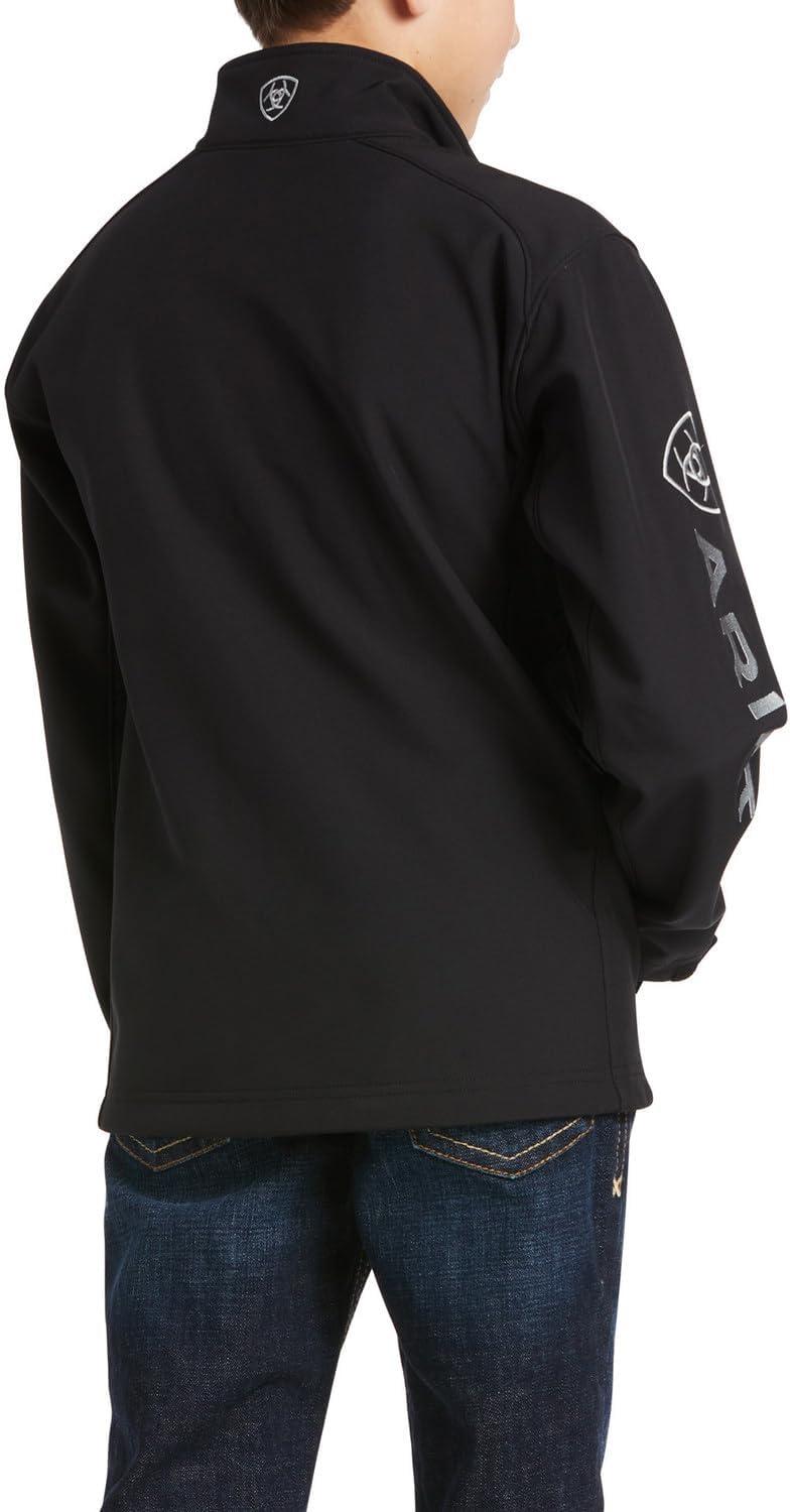 imageARIAT boys Logo 20 Softshell JacketBlackSilver