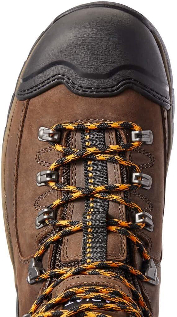 imageARIAT mens Endeavor 6quot Waterproof Work BootChocolate Brown