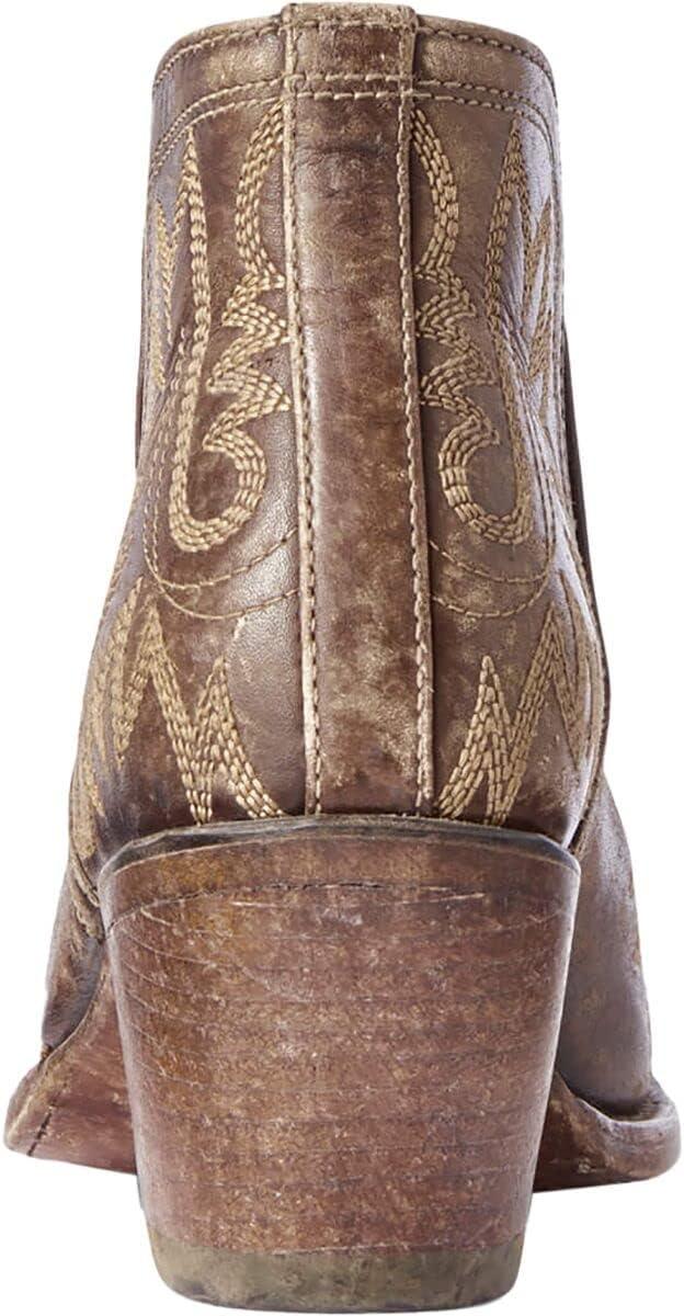 imageARIAT womens Dixon Haircalf Western BootFashion BootNaturally Distressed Brown