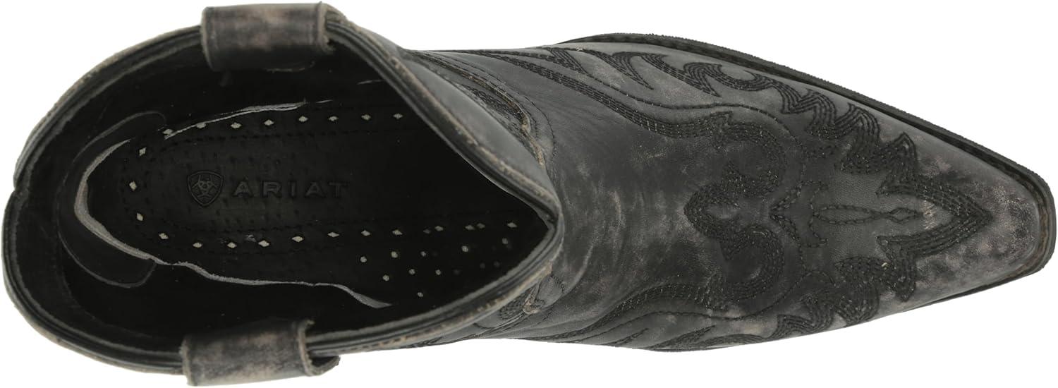 imageARIAT womens Jukebox Western BootNaturally Distressed Black