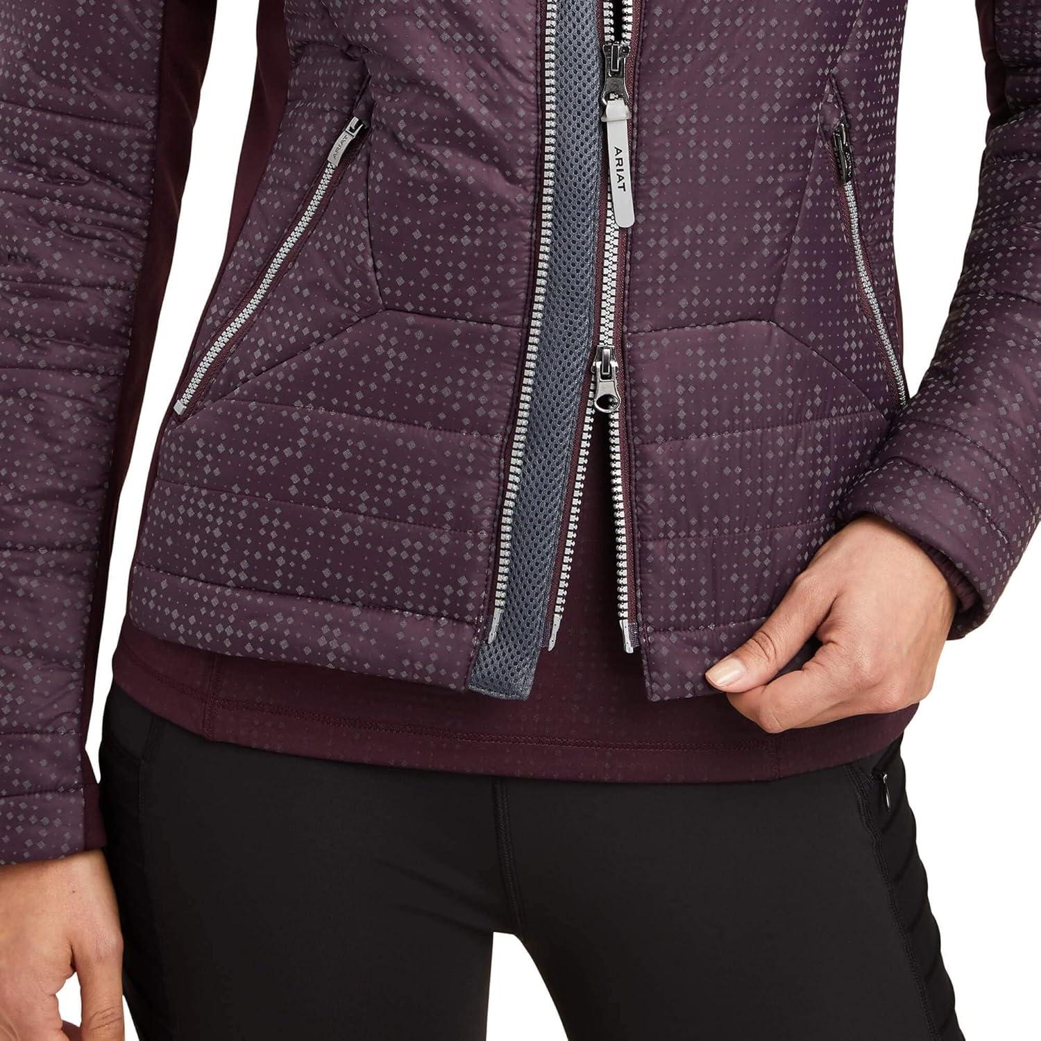 imageARIAT womens Lumina JacketBurgundy