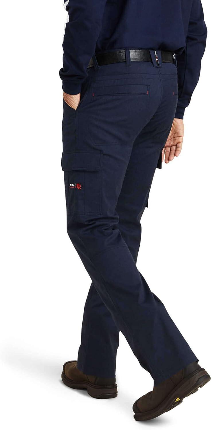 imageAriat Mens FR M7 Slim DuraStretch Duralight Twill Straight PantFr Navy