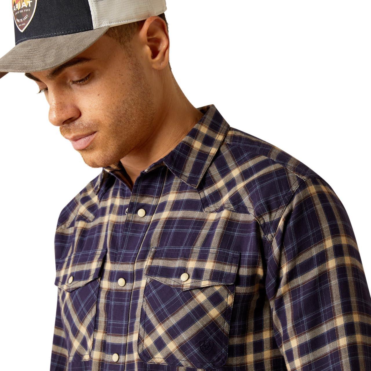 imageAriat Mens Holin Retro Fit ShirtDark Denim