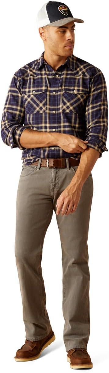 imageAriat Mens Holin Retro Fit ShirtDark Denim