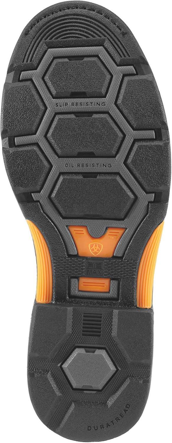 imageAriat Mens Overdrive Pullon Waterproof Composite Toe Work BootDusted Brown