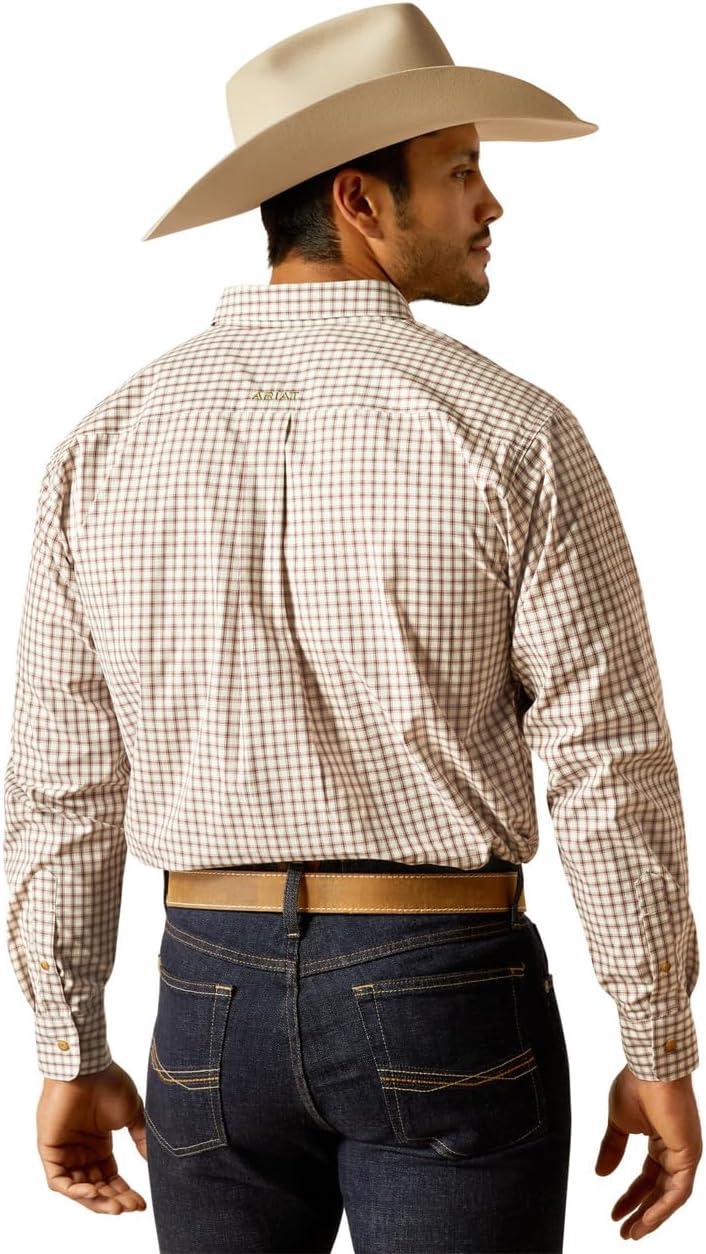 imageAriat Mens Pro Series Gradon Classic Fit ShirtOffwhite