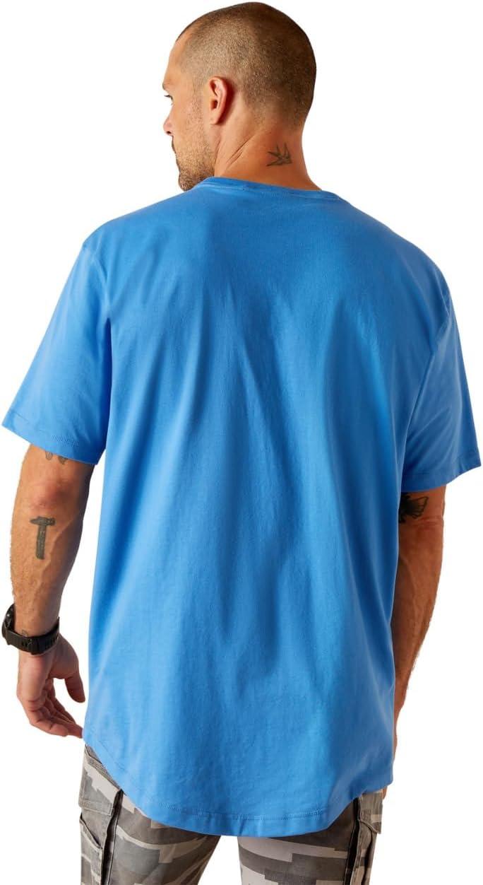 imageAriat Mens Rebar Short Sleeve CrewCampanula