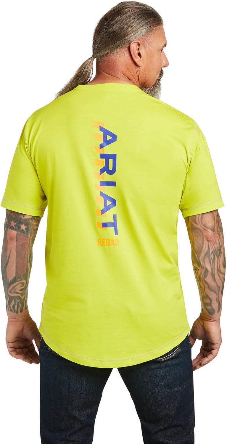 imageAriat Mens Rebar Short Sleeve CrewSulpher Spring
