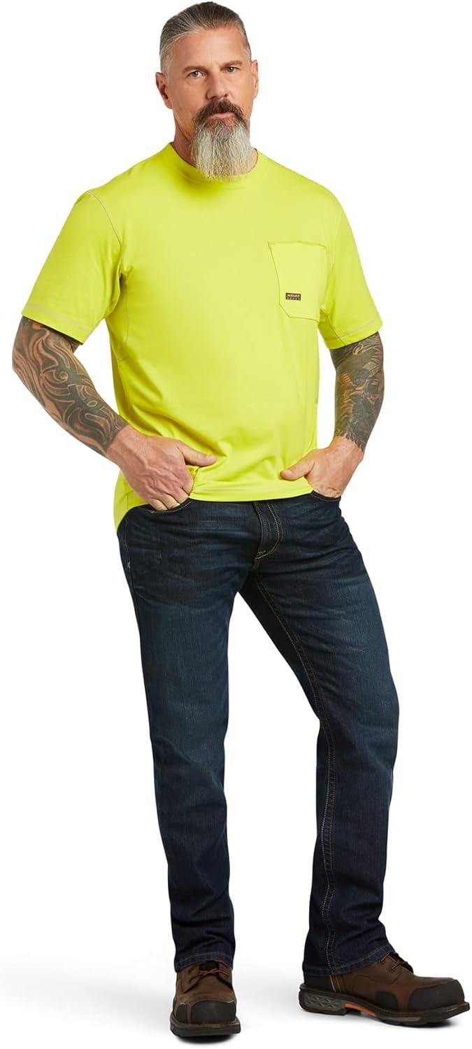 imageAriat Mens Rebar Short Sleeve CrewSulphur Spring