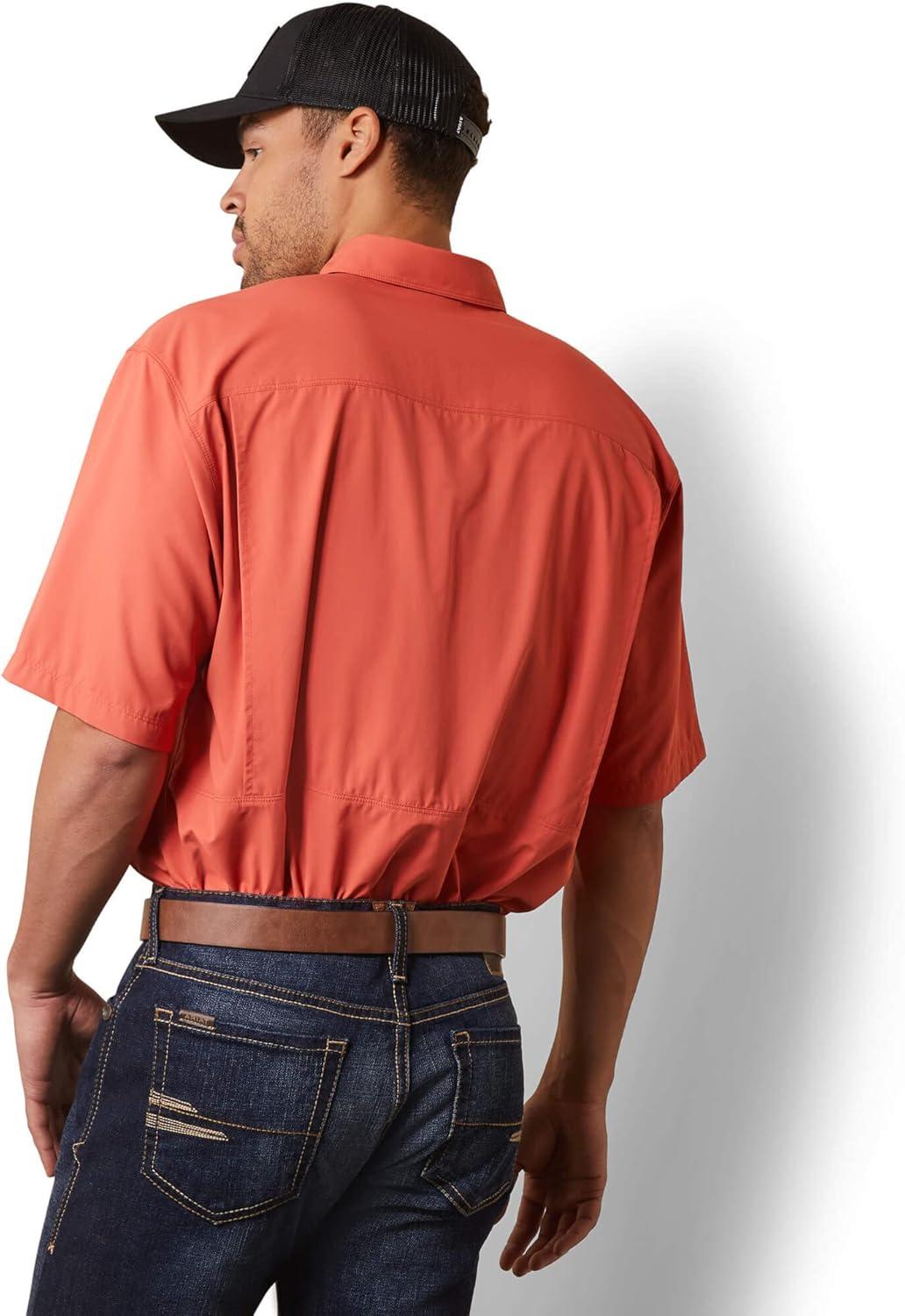 imageAriat Mens Venttek Outbound Classic Fit ShirtBurnt Sienna