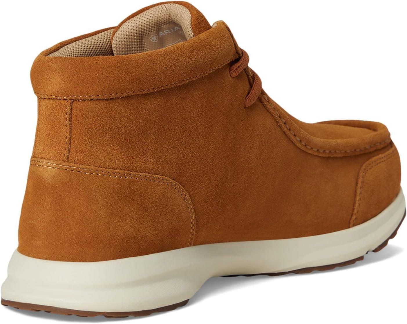 imageAriat Mens Workhog SQ Toe ST Work BootNatural Suede