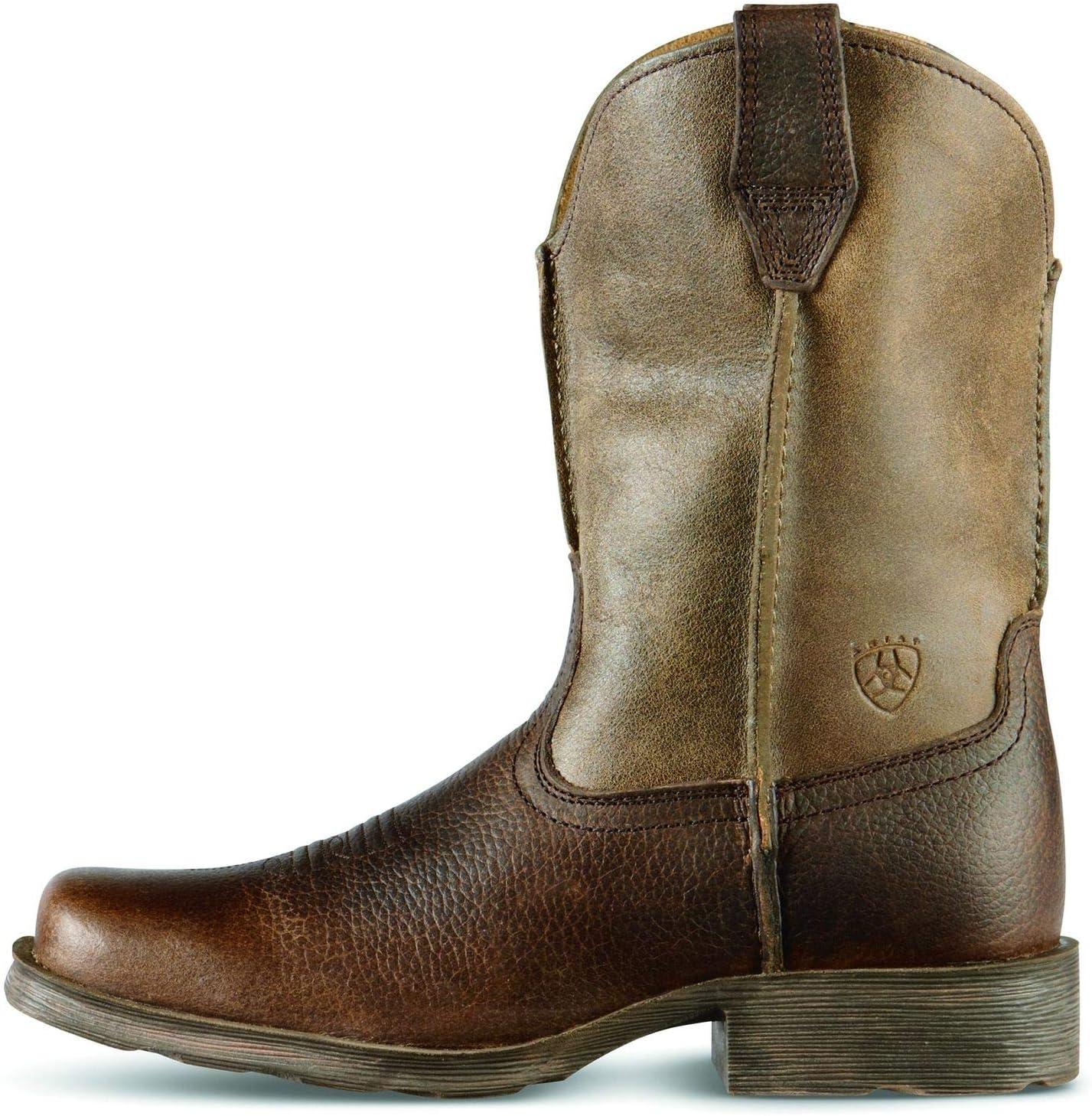 imageAriat Unisex Youth Rambler Western BootEarth