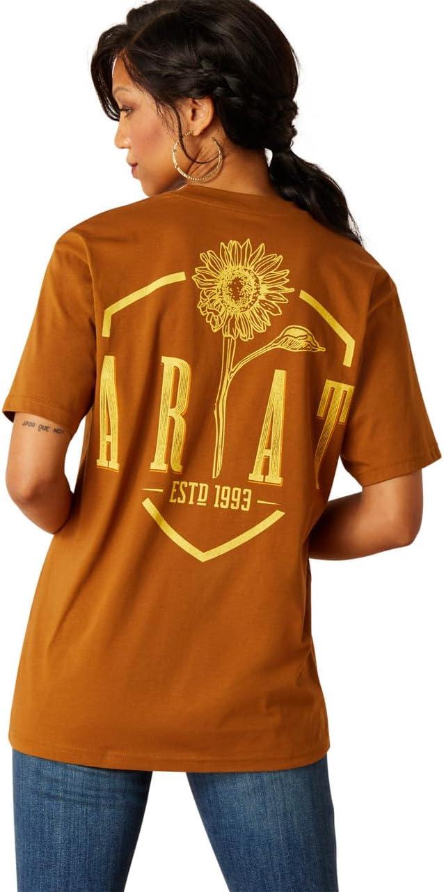 imageAriat Womens Ariat Denim Label TShirtRubber