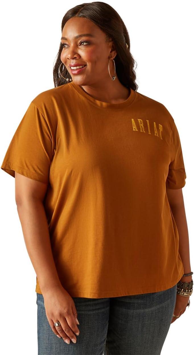 imageAriat Womens Ariat Denim Label TShirtRubber