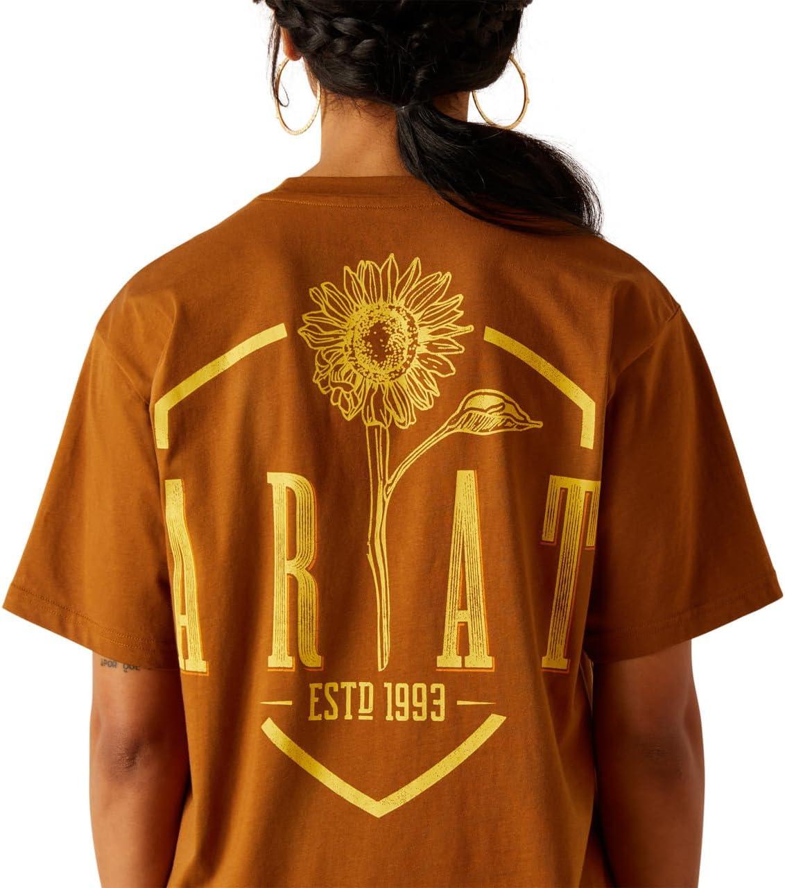 imageAriat Womens Ariat Denim Label TShirtRubber