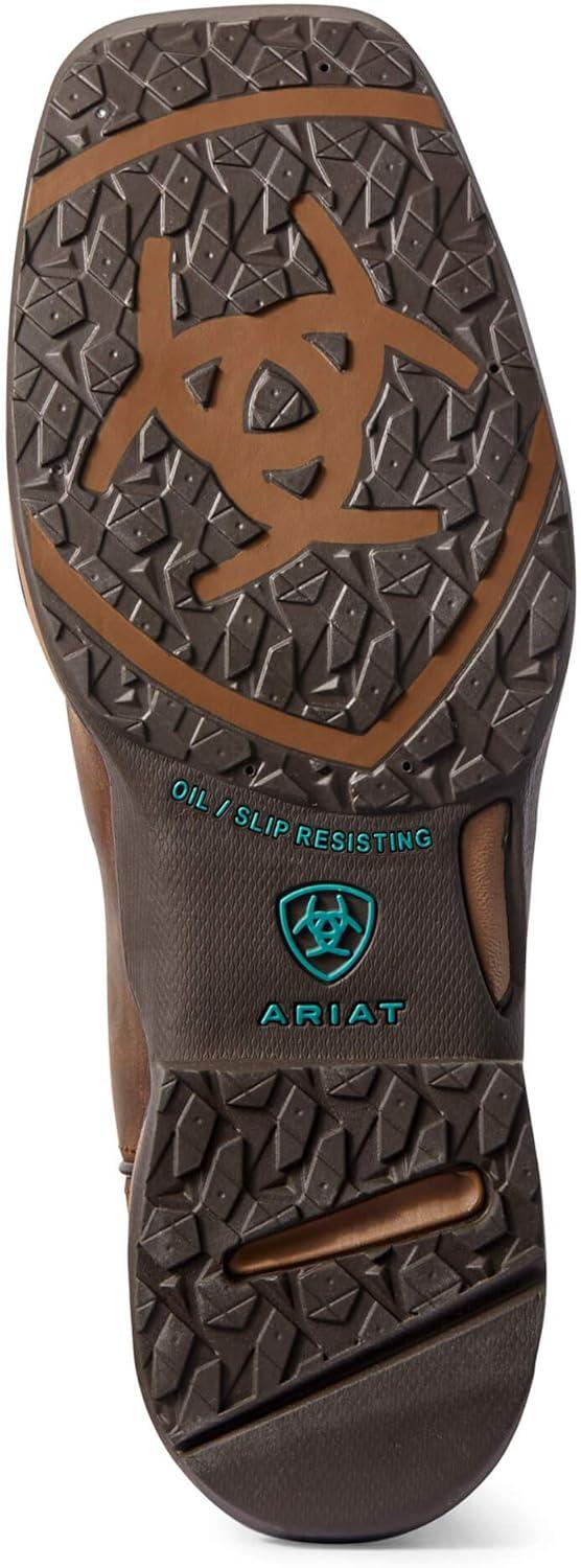 imageAriat Womens Darlin Work BootChocolate ChipTurquoise