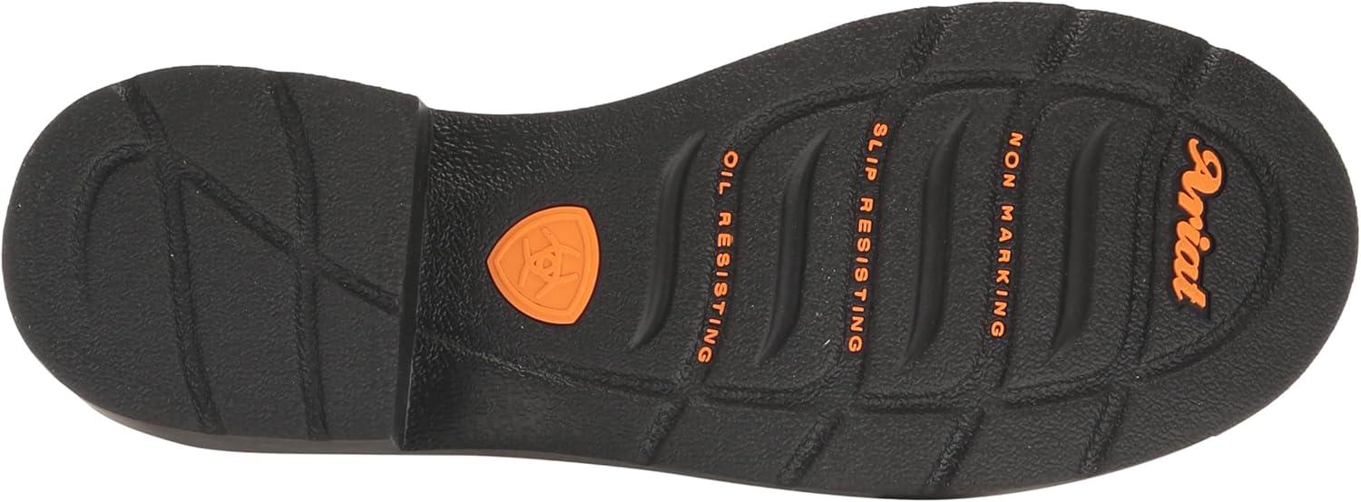 imageAriat Womens Fatbaby Pullon Steel Toe Work Boot WesternDistressed Brown