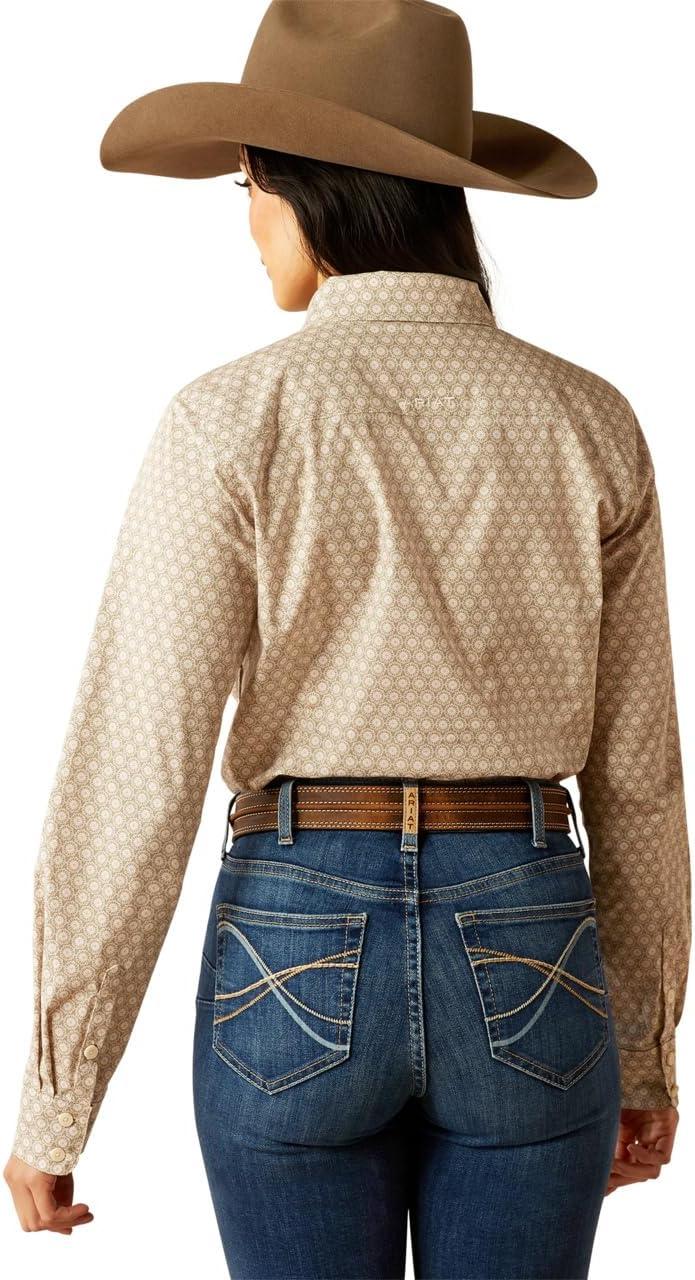 imageAriat Womens Kirby Pro Tawny Port ShirtCaidan Sea Spray