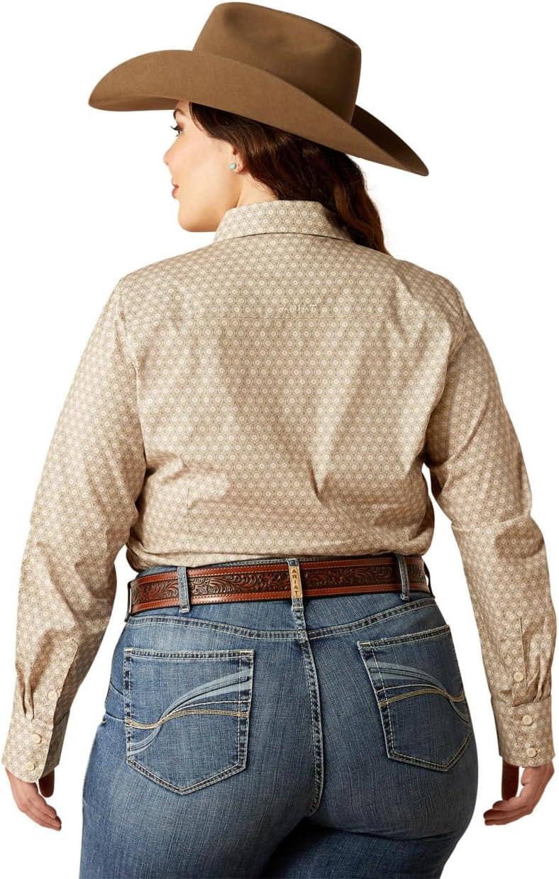 imageAriat Womens Kirby Pro Tawny Port ShirtCaidan Sea Spray