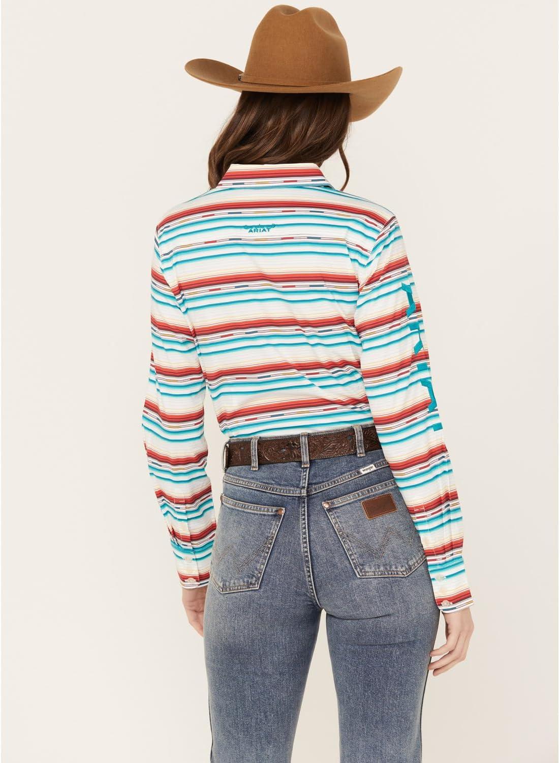 imageAriat Womens Kirby Pro Tawny Port ShirtRosa Serape