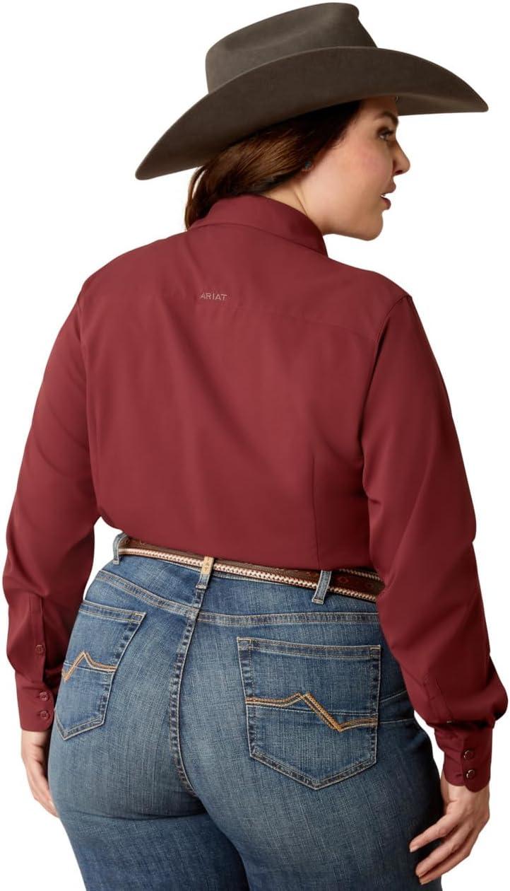 imageAriat Womens Kirby Pro Tawny Port ShirtTawny Port