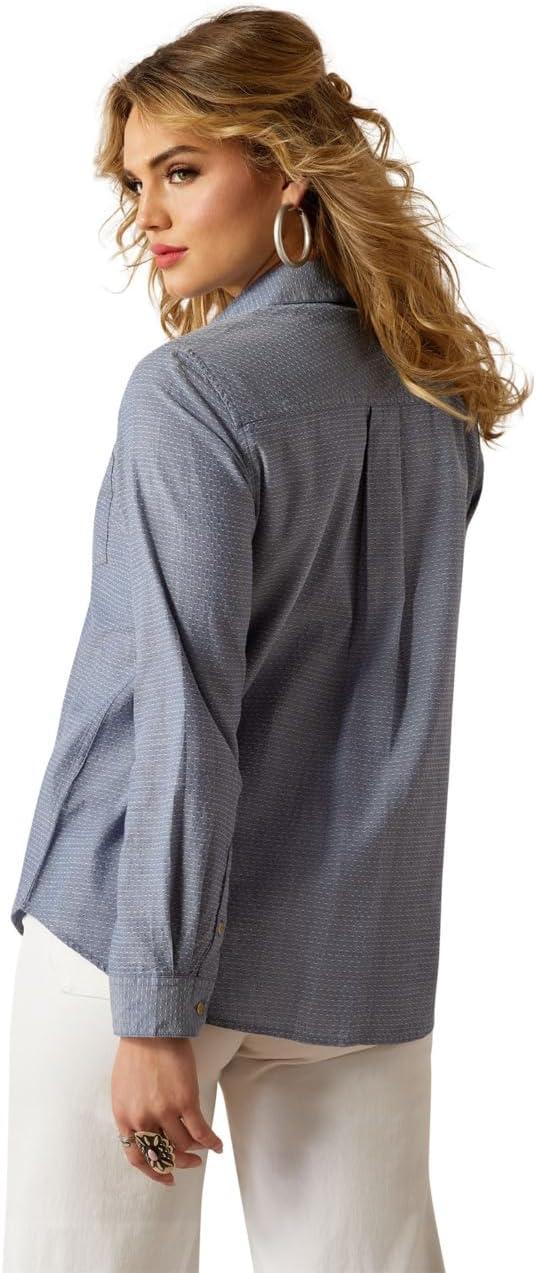 imageAriat Womens Real Billie Jeans ShirtChambray Dobby