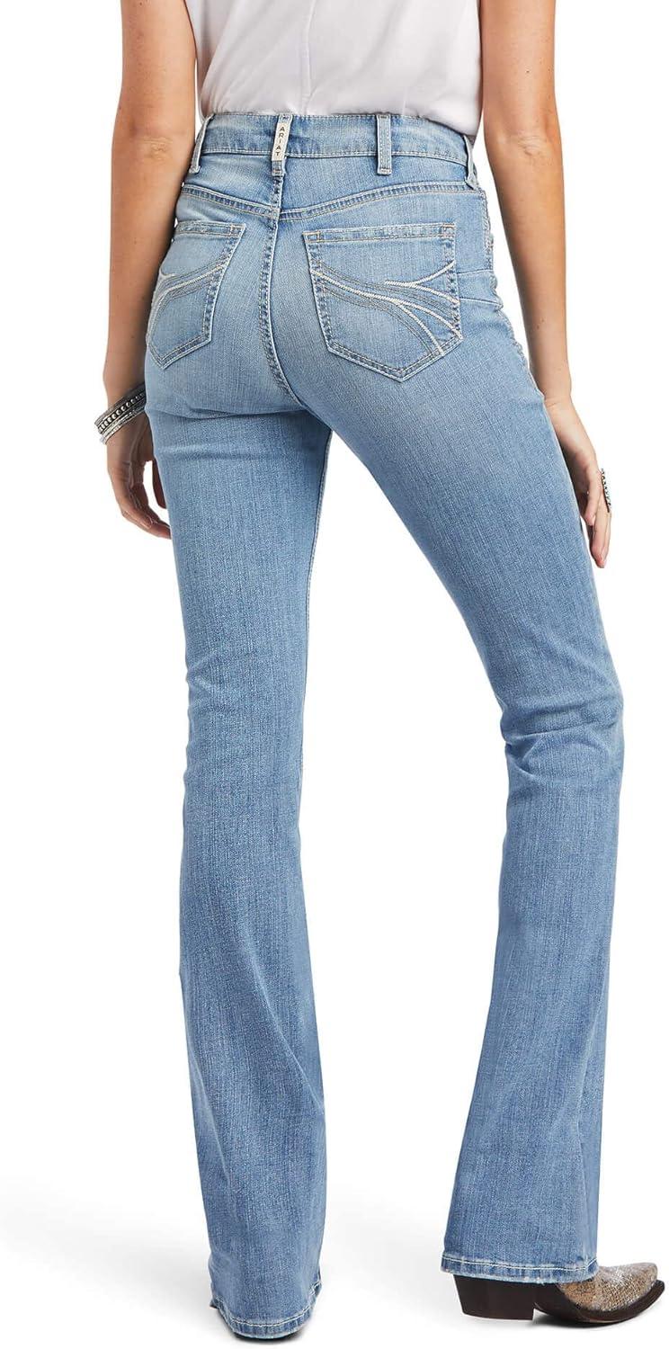 imageAriat Womens Real Highrise Felicity Bootcut JeansBlue