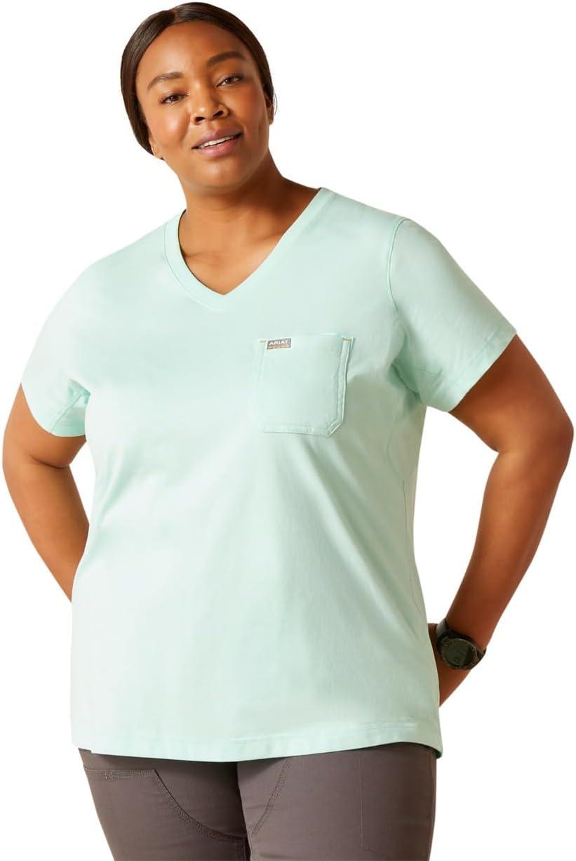 imageAriat Womens Rebar Workman TShirtYucca