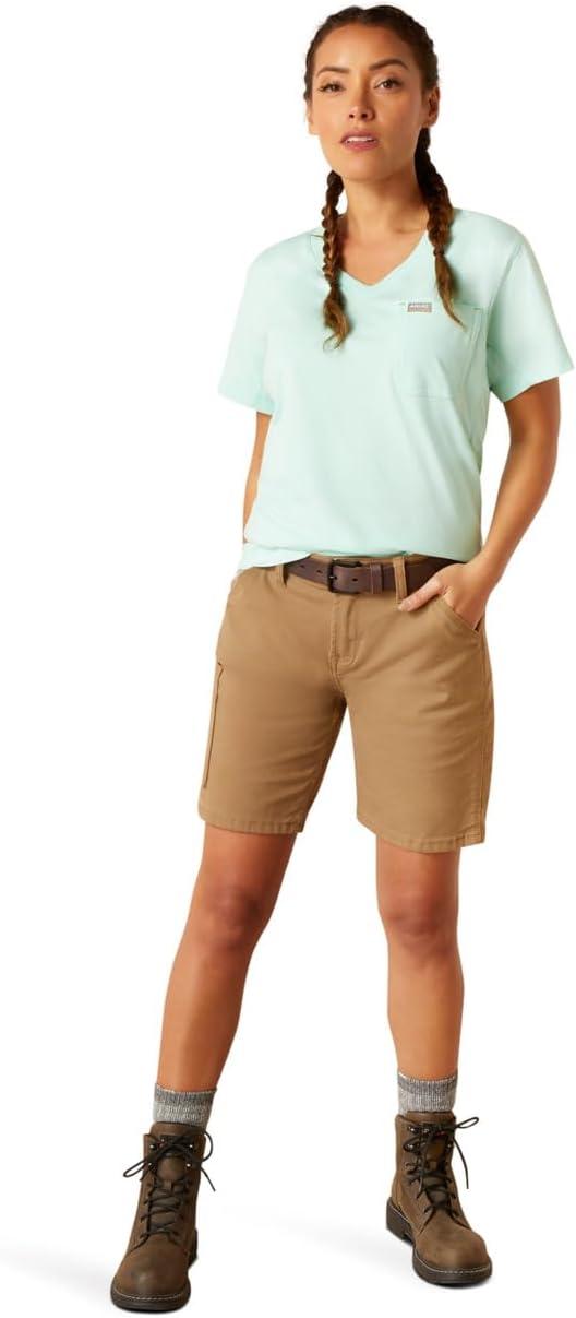 imageAriat Womens Rebar Workman TShirtYucca