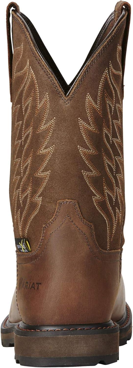 imageAriat Work Mens Groundbreaker Wide Square Metguard Steel Toe BootBrown