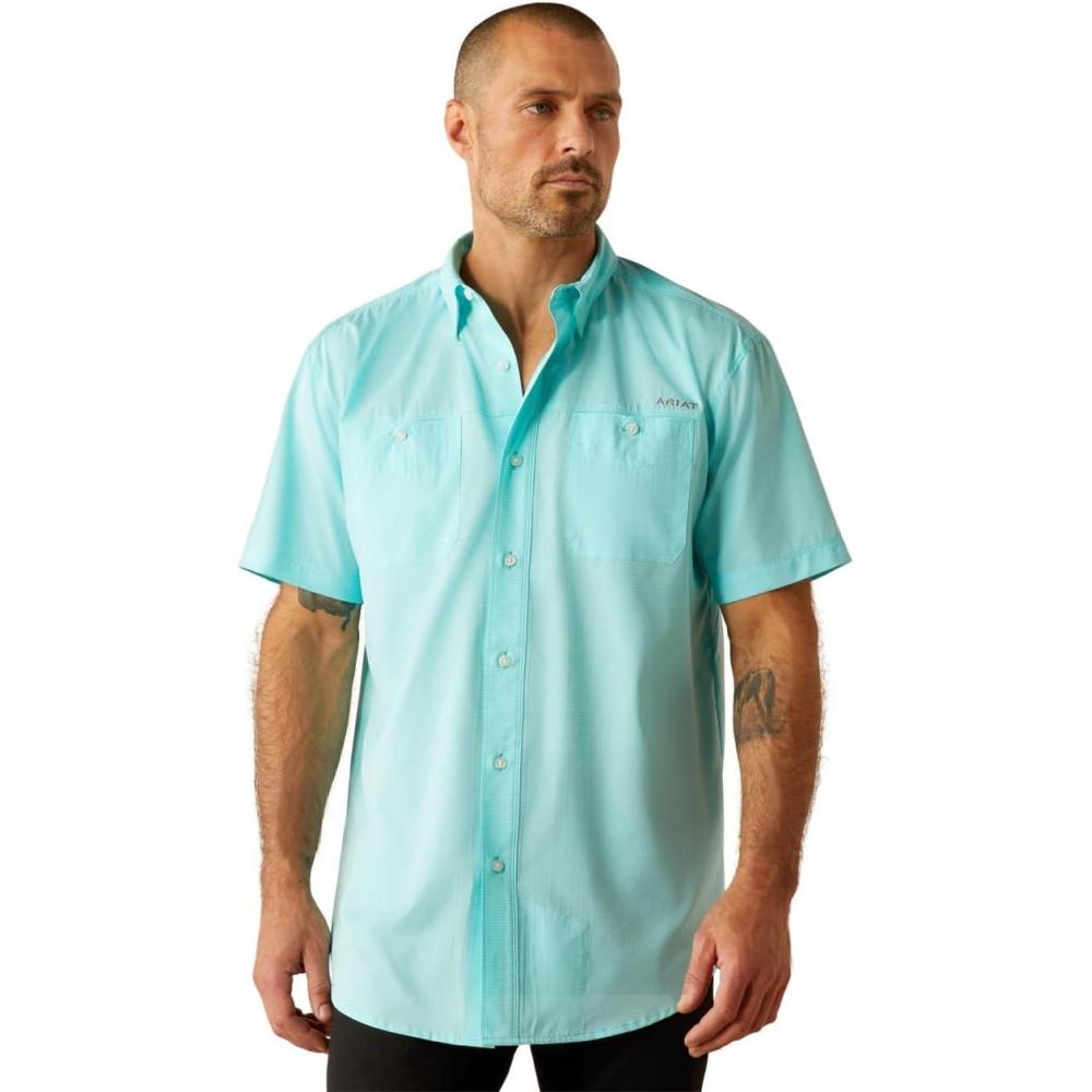 imageARIAT 360 Airflow Classic Fit ShirtBlue Radiance