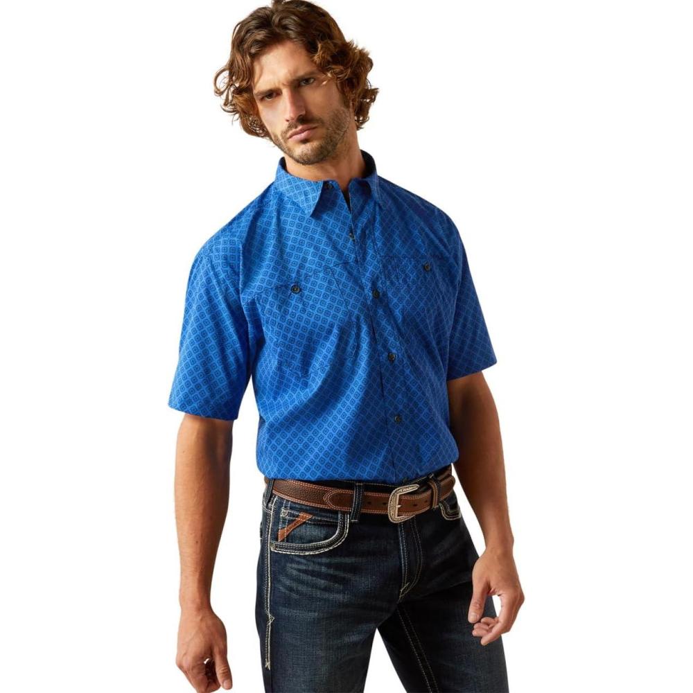 imageARIAT 360 Airflow Classic Fit ShirtOlympian Blue