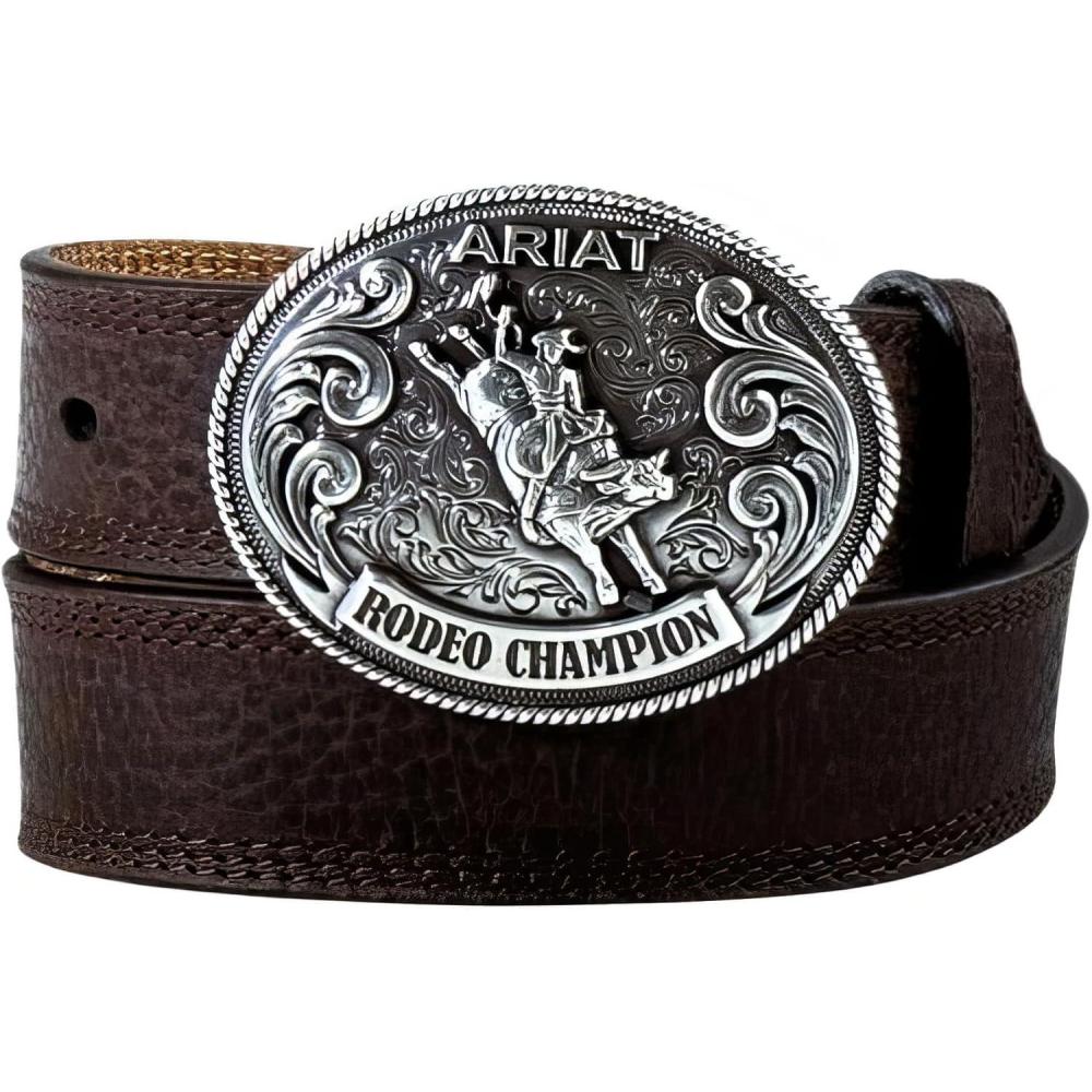 imageARIAT Boys Rodeo Champion Belt Little KidsBig Kids Sizes 2030
