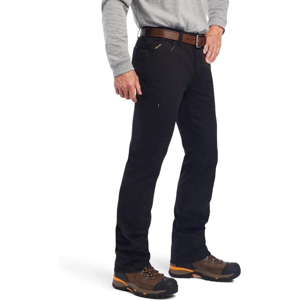 imageARIAT Male Rebar M7 Slim DuraStretch Made Tough Straight PantBlack