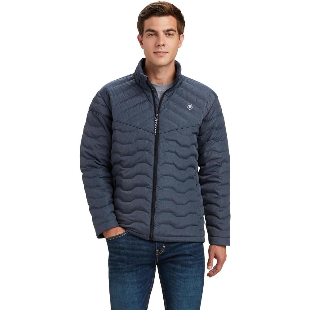 imageARIAT Mens Ideal Down JacketCharcoal Heather