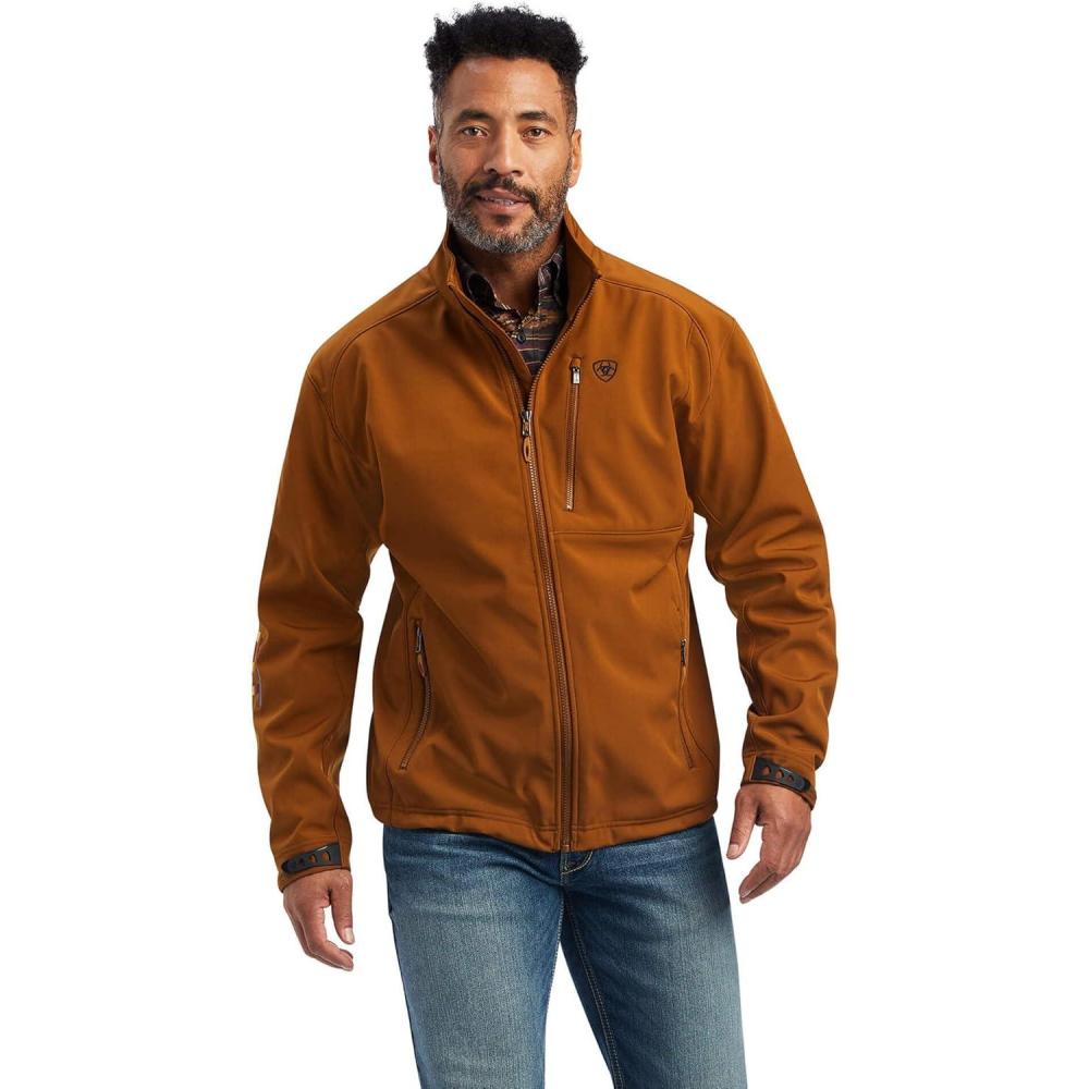 imageARIAT Mens Logo 20 Softshell JacketChestnut