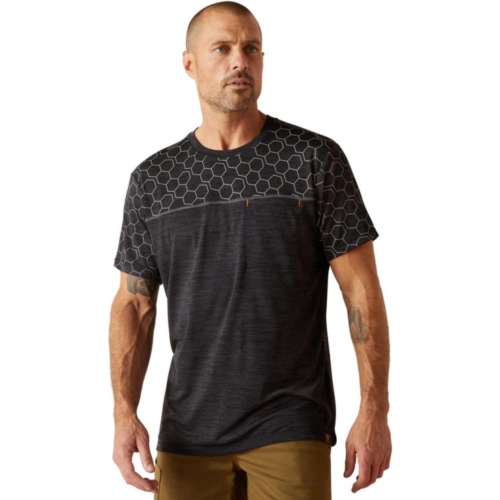 imageARIAT Mens Rebar Evolution Reflective TShirtBlack
