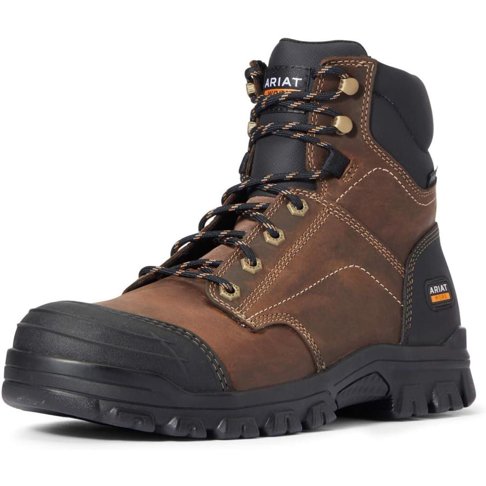 imageARIAT Treadfast 6 Steel Toe Mens BootBrown