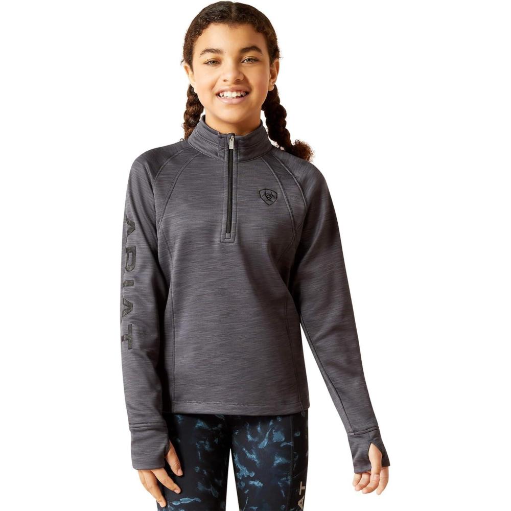 imageARIAT Unisex TEK Team 12 Zip SweatshirtEbony