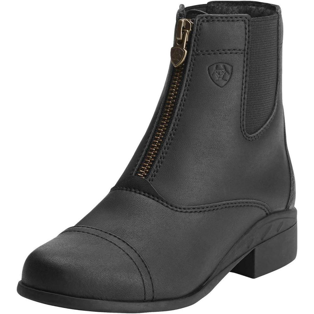 imageARIAT UnisexChild Scout Zip Paddock Boot WesternBlack