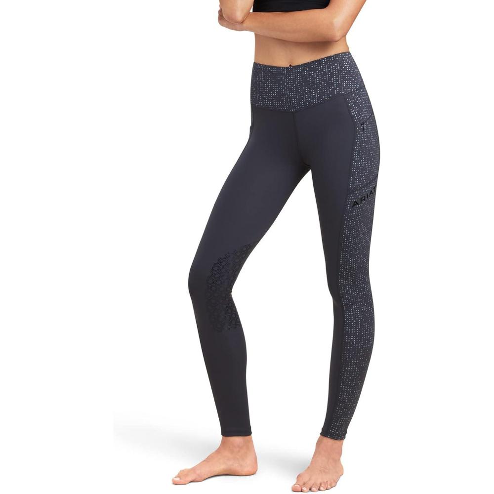 imageARIAT Womens Eos Lumina Knee Patch TightEbony