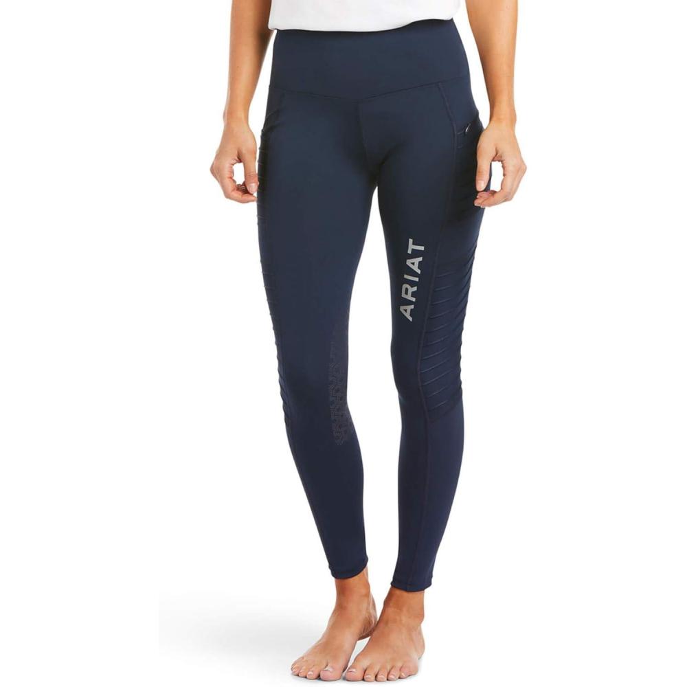imageARIAT Womens Eos Moto Knee Patch TightNavy