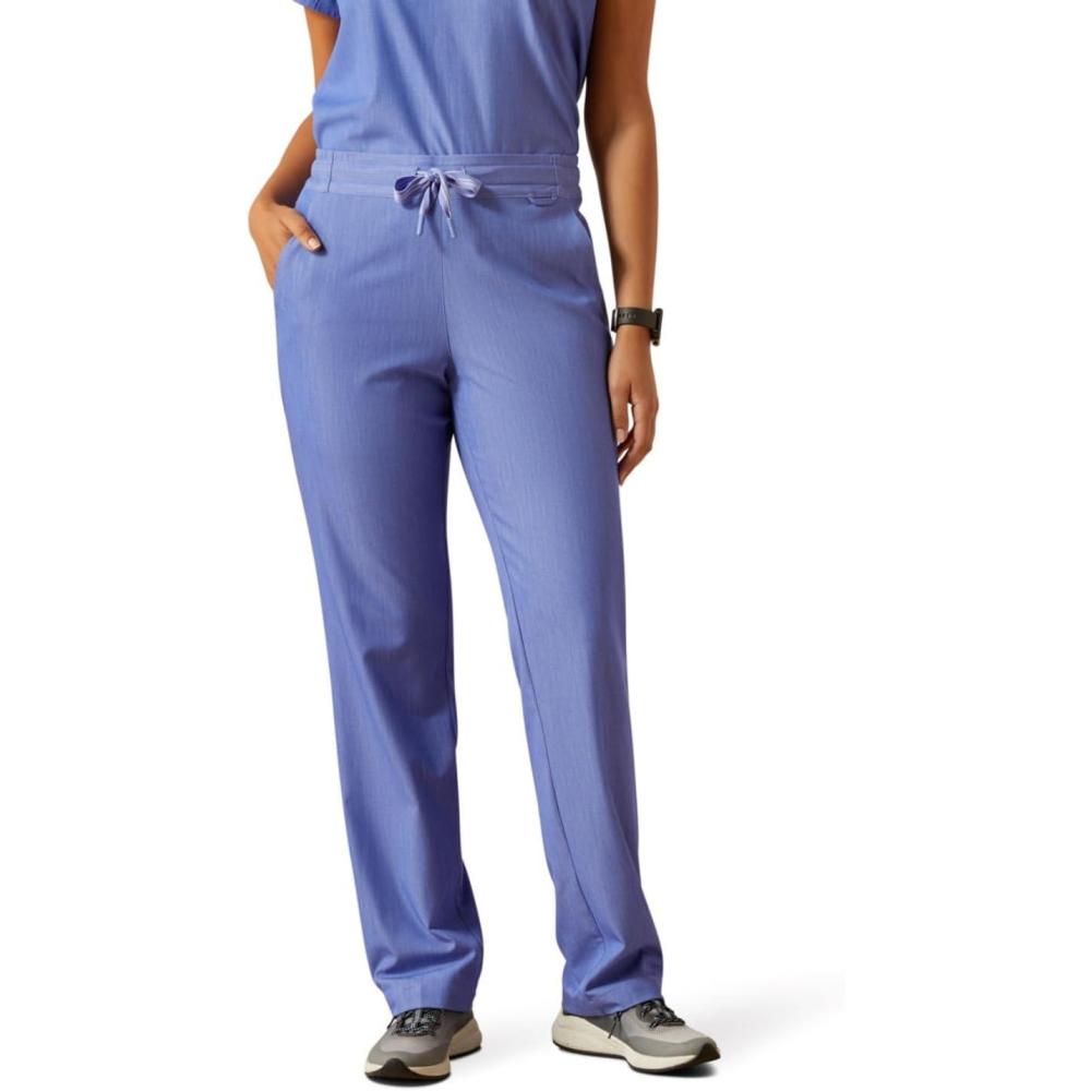 imageARIAT Womens Nightingale Utility Stretch Scrub PantRoyal Blue Heather