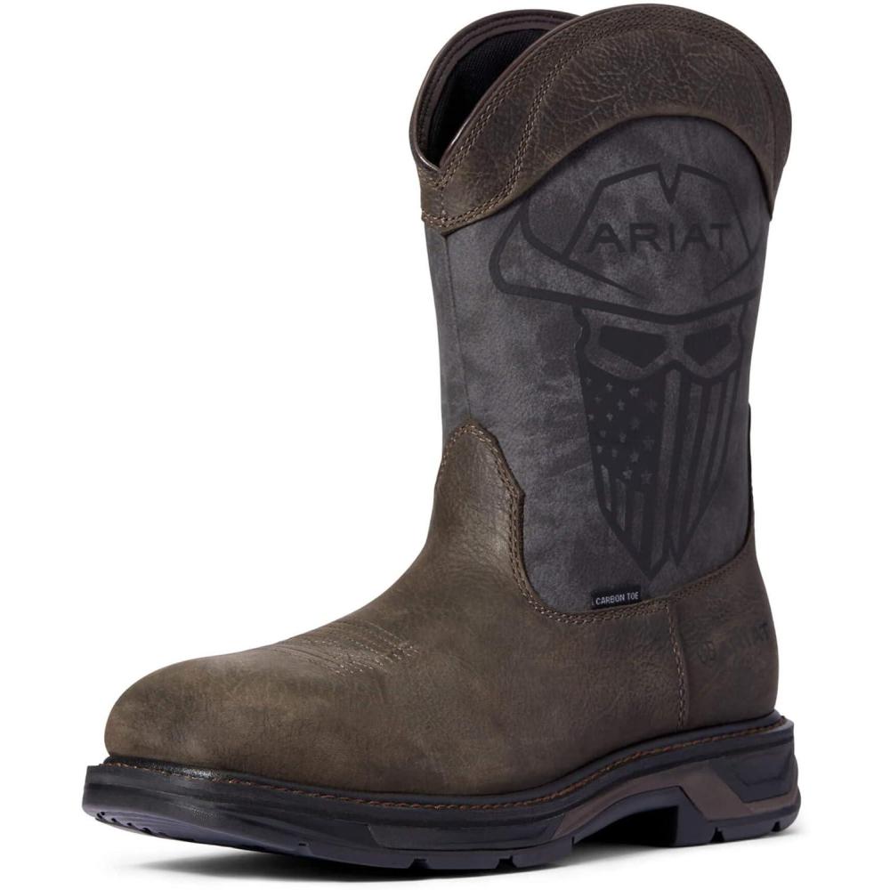 imageARIAT WorkHog XT Incognito Carbon Toe Work BootIron Coffee