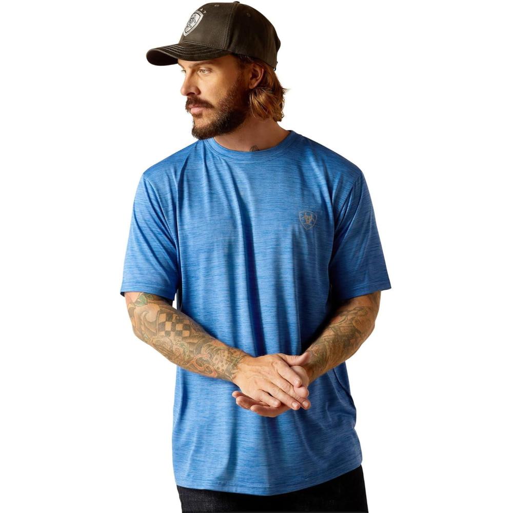 imageAriat Mens Charger Basic TeeSeascape