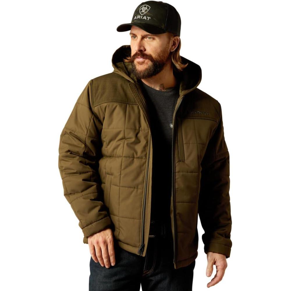 imageAriat Mens Crius Hooded Insulated JacketRelicRelic Heather