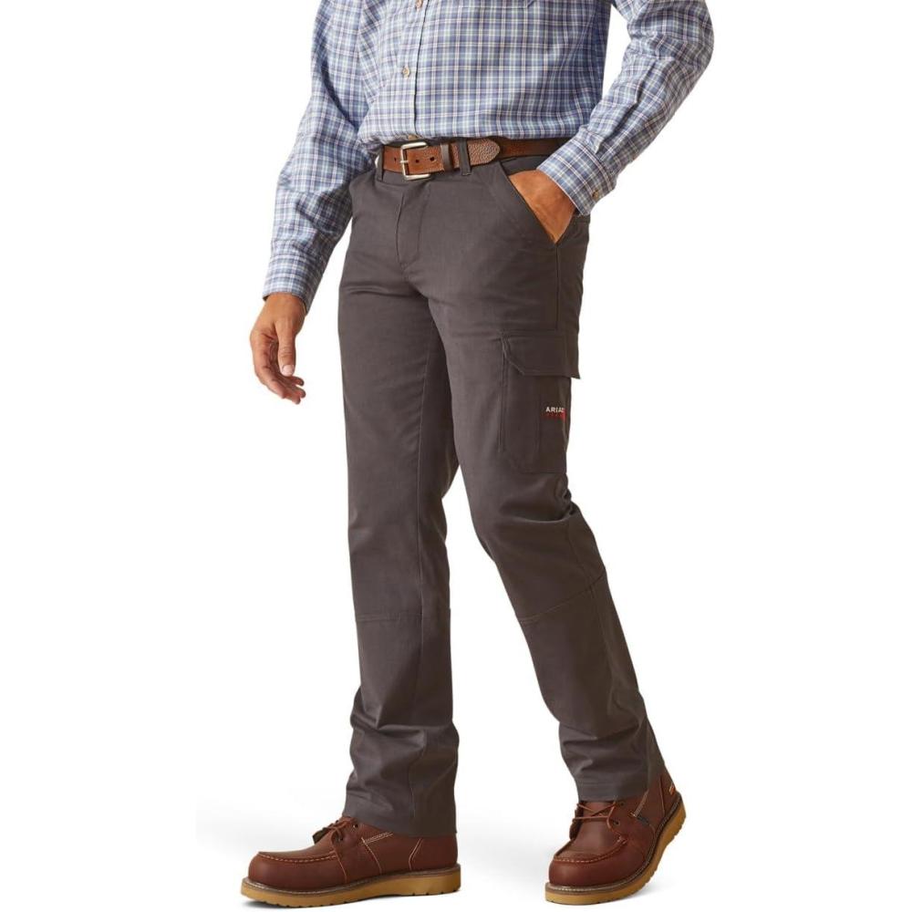 imageAriat Mens FR M7 Slim DuraStretch Duralight Twill Straight PantAncient TurquoisePenny Roughout